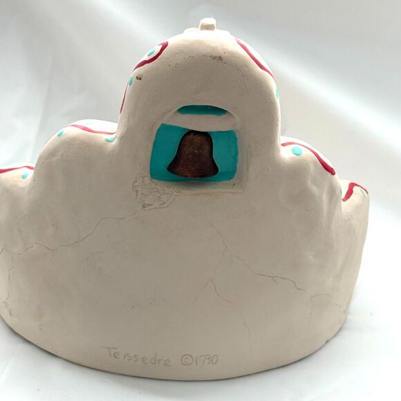 Native American Teissedre Clay Pottery Nativity Set Vintage - Picture 5 of 10